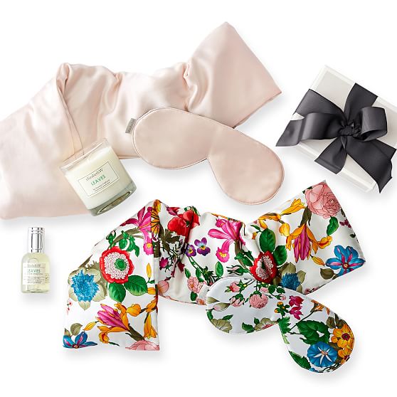 Silk Eye Mask & Neck Pillow Set Mark and Graham